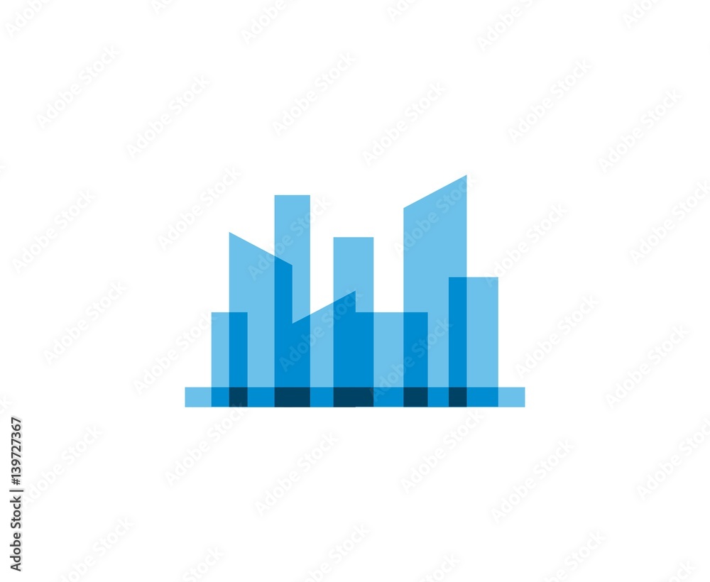 Fototapeta premium City logo