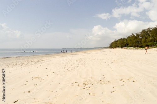View of the beach and ocean
