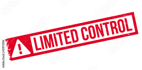 Limited Control rubber stamp. Grunge design with dust scratches. Effects can be easily removed for a clean, crisp look. Color is easily changed.