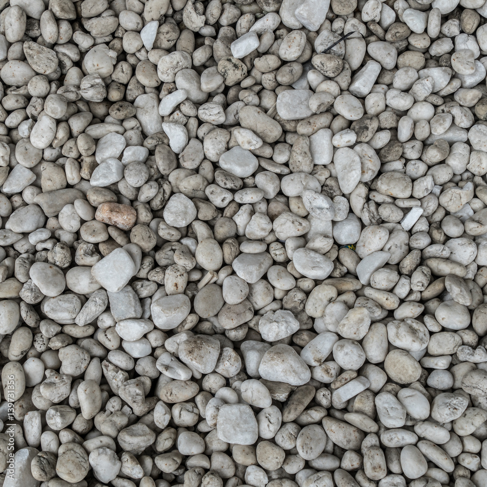 White gravel texture White gravel texture
