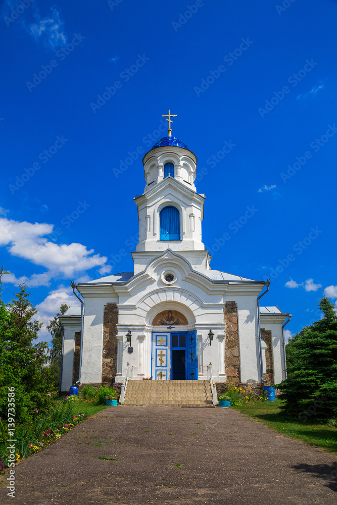 Church St. - Intercession, Belarus, village of Red