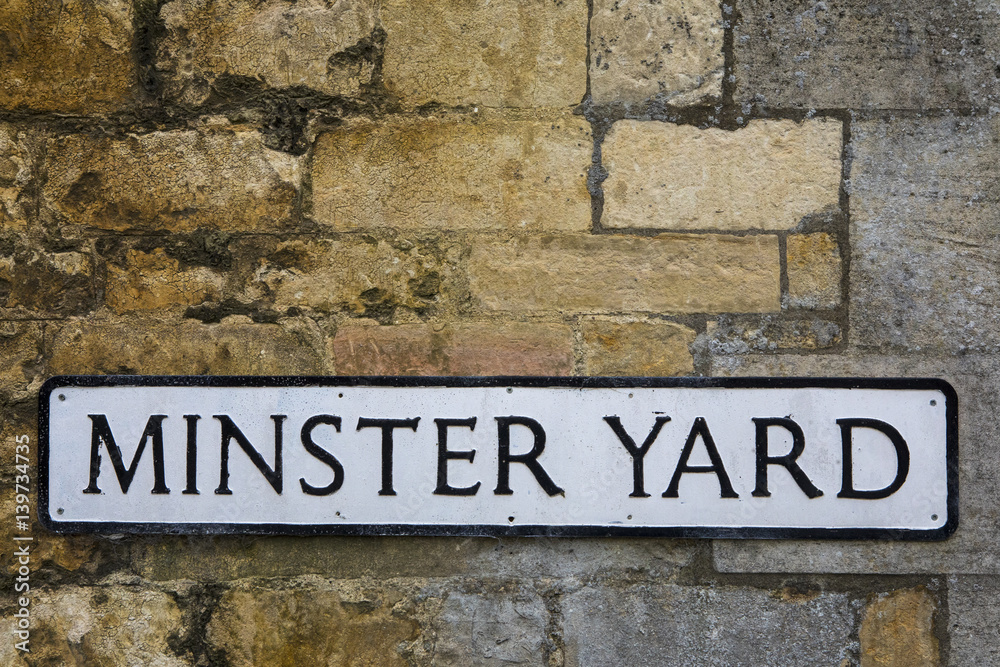 Obraz premium Minster Yard in Lincoln