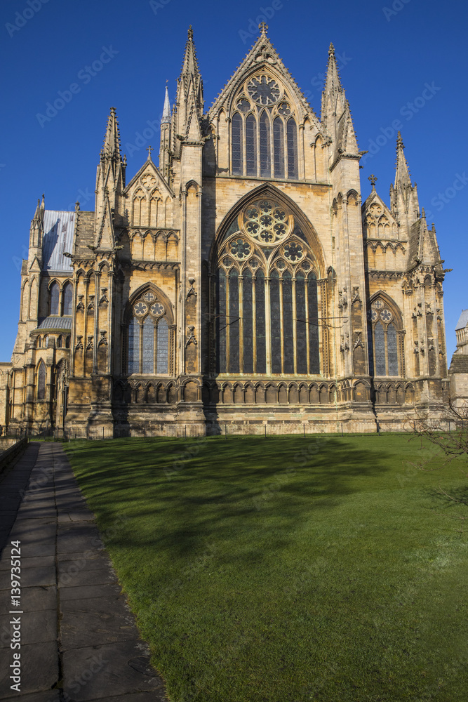 Lincoln Cathedral in Lincoln UK