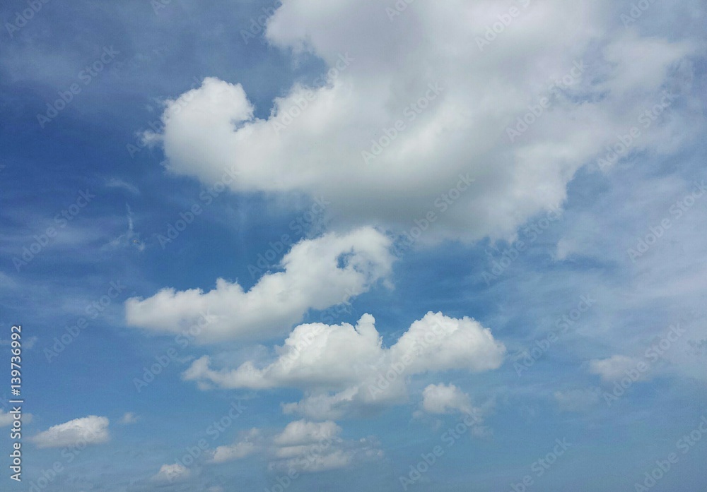 Background of sky and clouds Background of sky and clouds