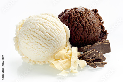 Gourmet Italian stacciatella chocolate ice cream
