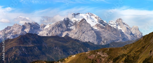 Marmolada, the highest mount of Dolomites mountains © Daniel Prudek