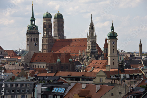 Wallpaper Mural München - Blick auf den Dom Torontodigital.ca