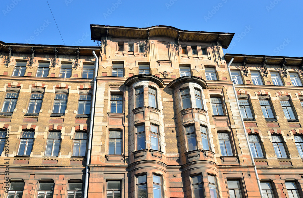 Old building in center of St.Petersburg.