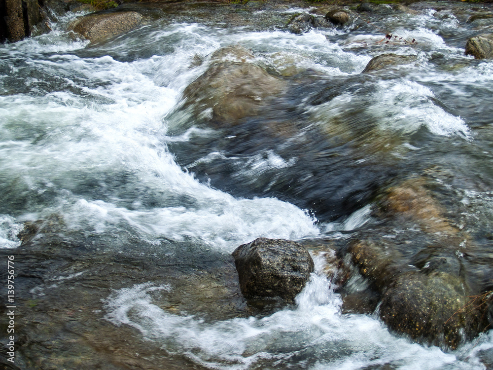 River on Jewish neighborhood in Hervas, Spain River on Jewish neighborhood in Hervas, Spain