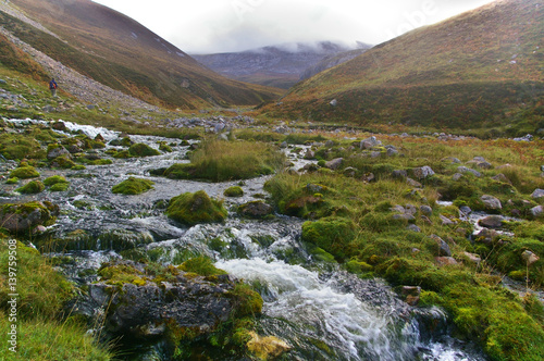 Valley near Bone Cave in Assynt  Sutherland