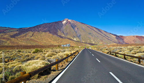 on the way to volcano Teide