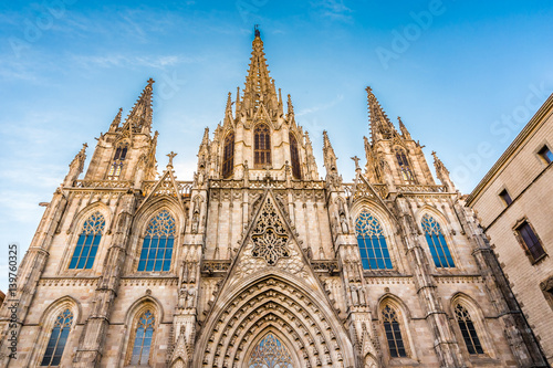 Gothic Cathedral - Barcelona, Catalonia, Spain