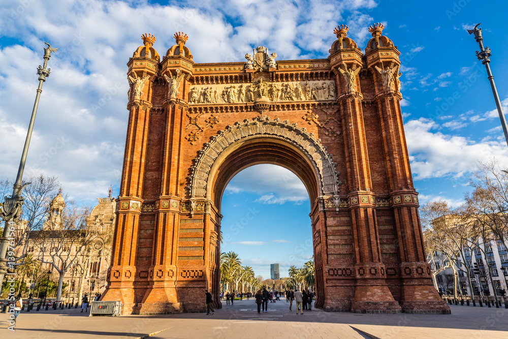Arc de Triomf - Barcelona, Catalonia, Spain
