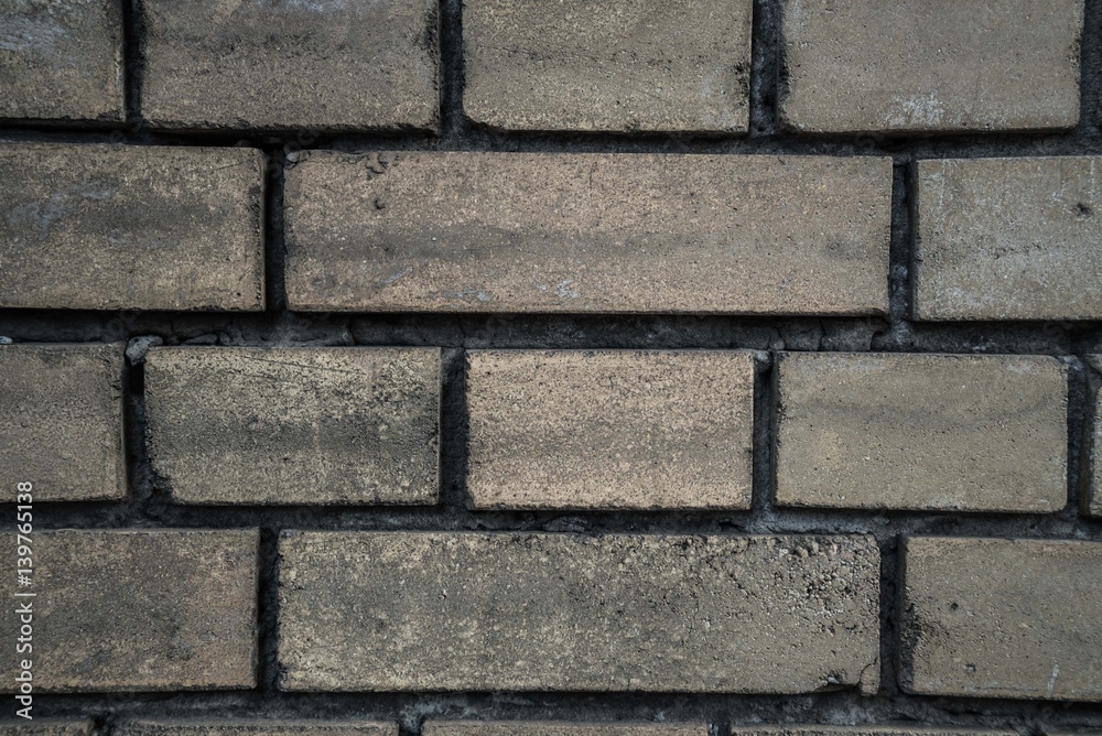 Fototapeta premium old grey and dirty bricks