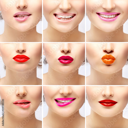 Color lips