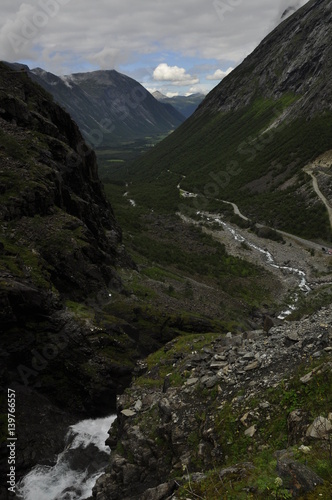 View in Trollstigen, Norway 2013