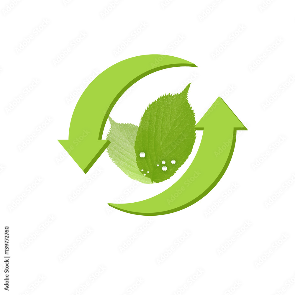 エコロジー 循環型社会 リサイクル Stock イラスト Adobe Stock