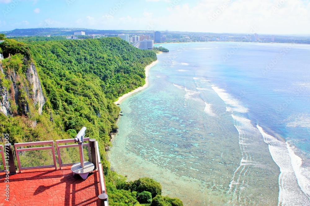 Obraz premium resort in guam