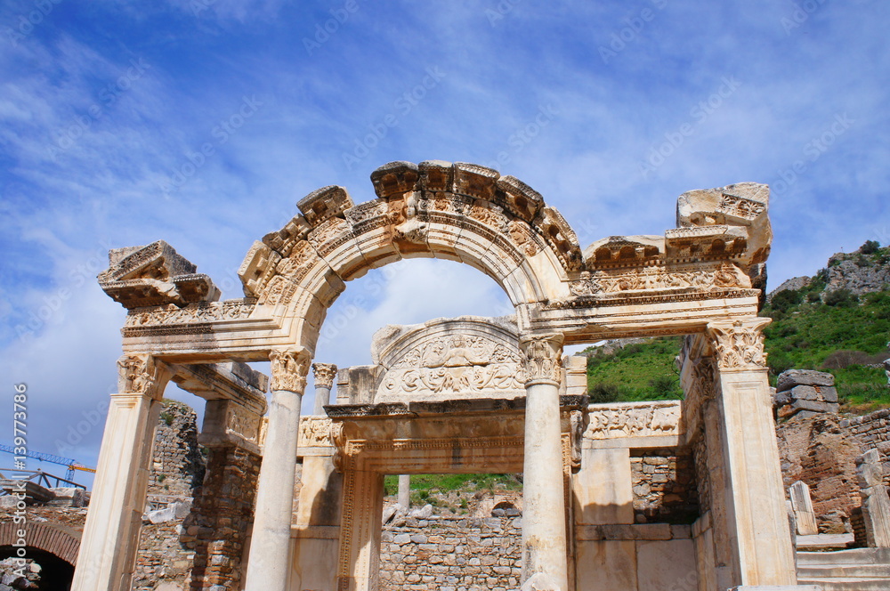 Ephesos ruins in Turkey