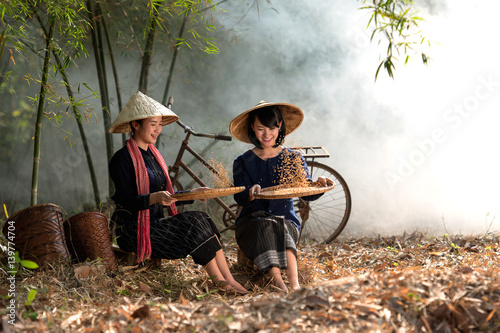 Rural Thai girl photo