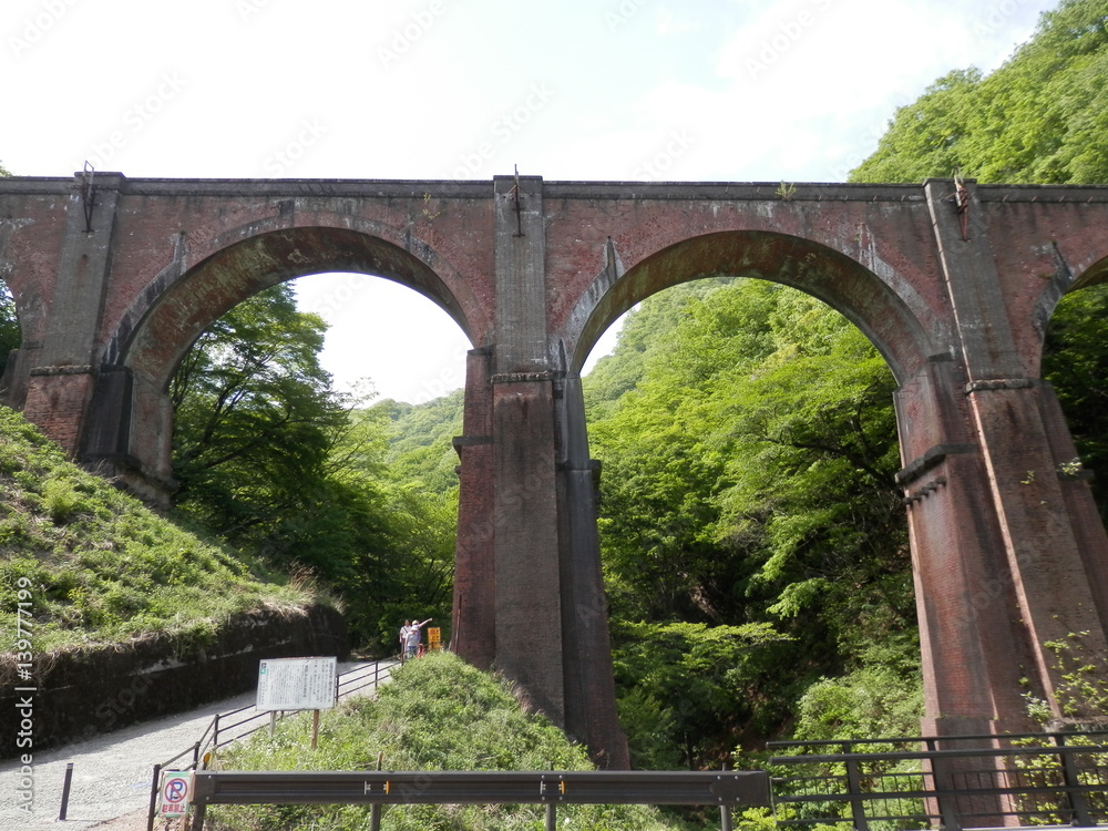Fototapeta premium めがね橋(群馬県)