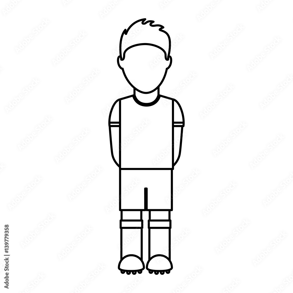 uruguayan player soccer icon vector illustration design uruguayan player soccer icon vector illustration design