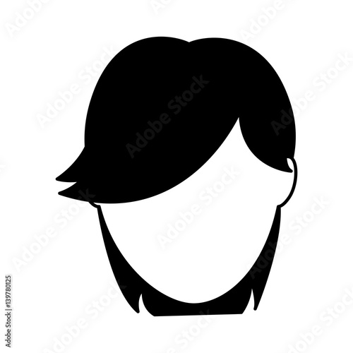 young man avatar character vector illustration design