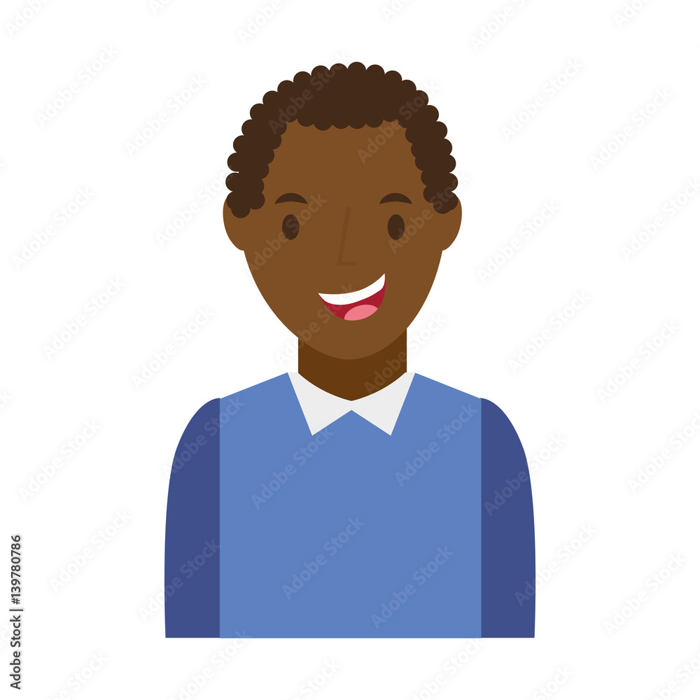 young man avatar character vector illustration design young man avatar character vector illustration design