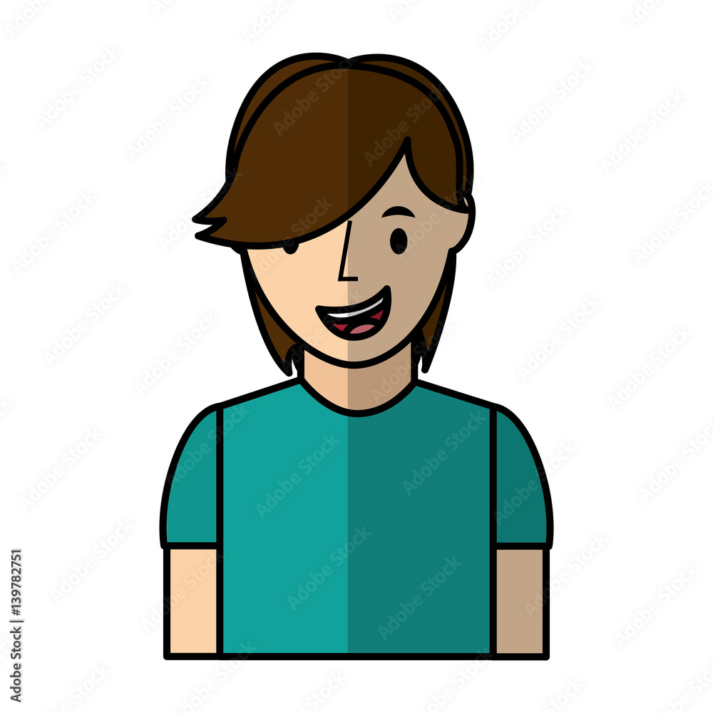 young man avatar character vector illustration design young man avatar character vector illustration design