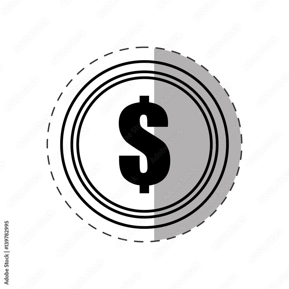 coin money currency dollar vector illustration eps 10 coin money currency dollar vector illustration eps 10