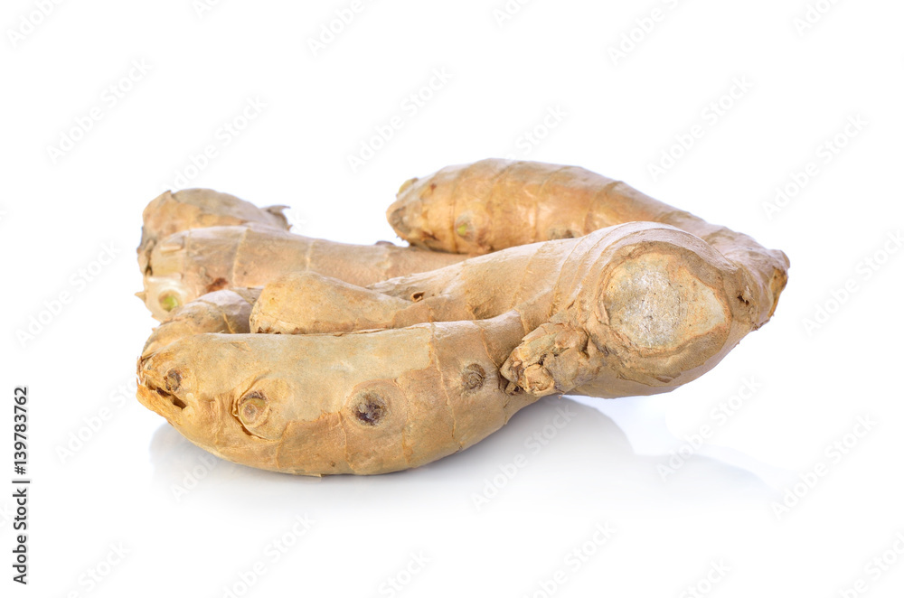 Ginger isolated on white background Ginger isolated on white background