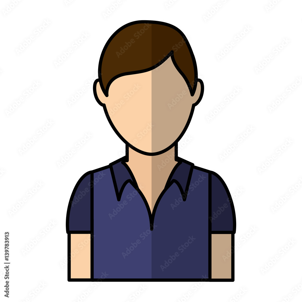 young man avatar character vector illustration design young man avatar character vector illustration design