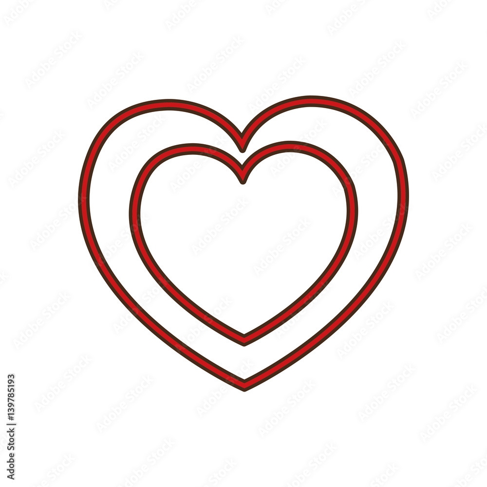cartoon hearts blood donation vector illustration eps 10