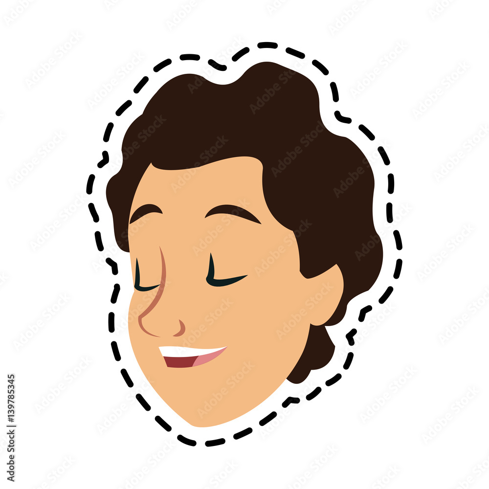 man talking icon image vector illustration design man talking icon image vector illustration design