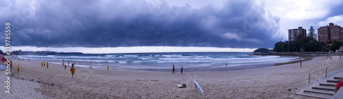 Photography manly beach storm