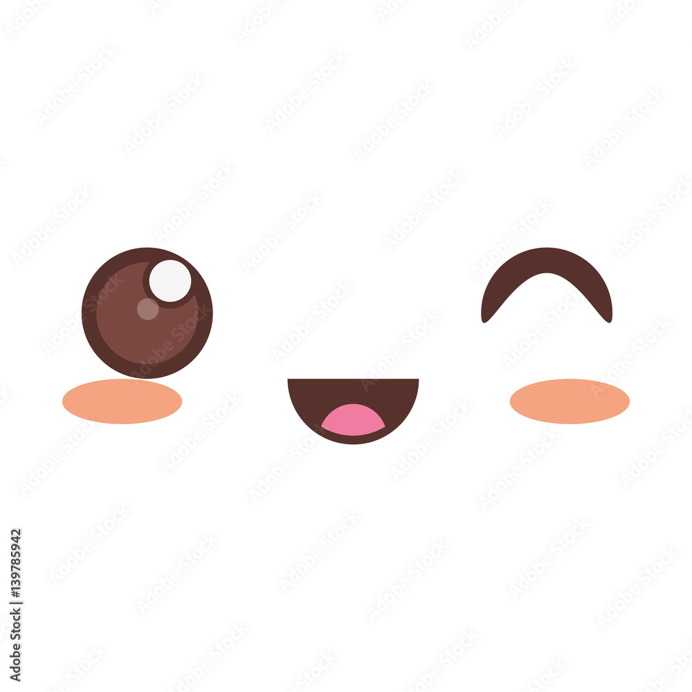 kawaii funny expression icon vector illustration eps 10 kawaii funny expression icon vector illustration eps 10
