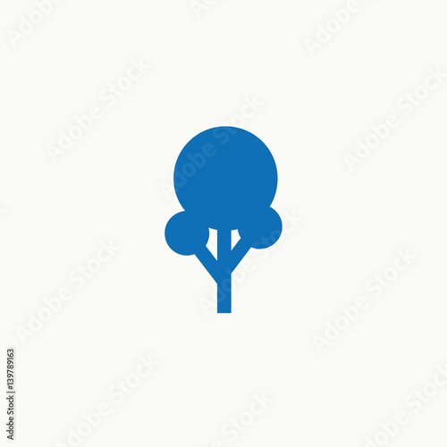 tree logo design, tree stock vector design