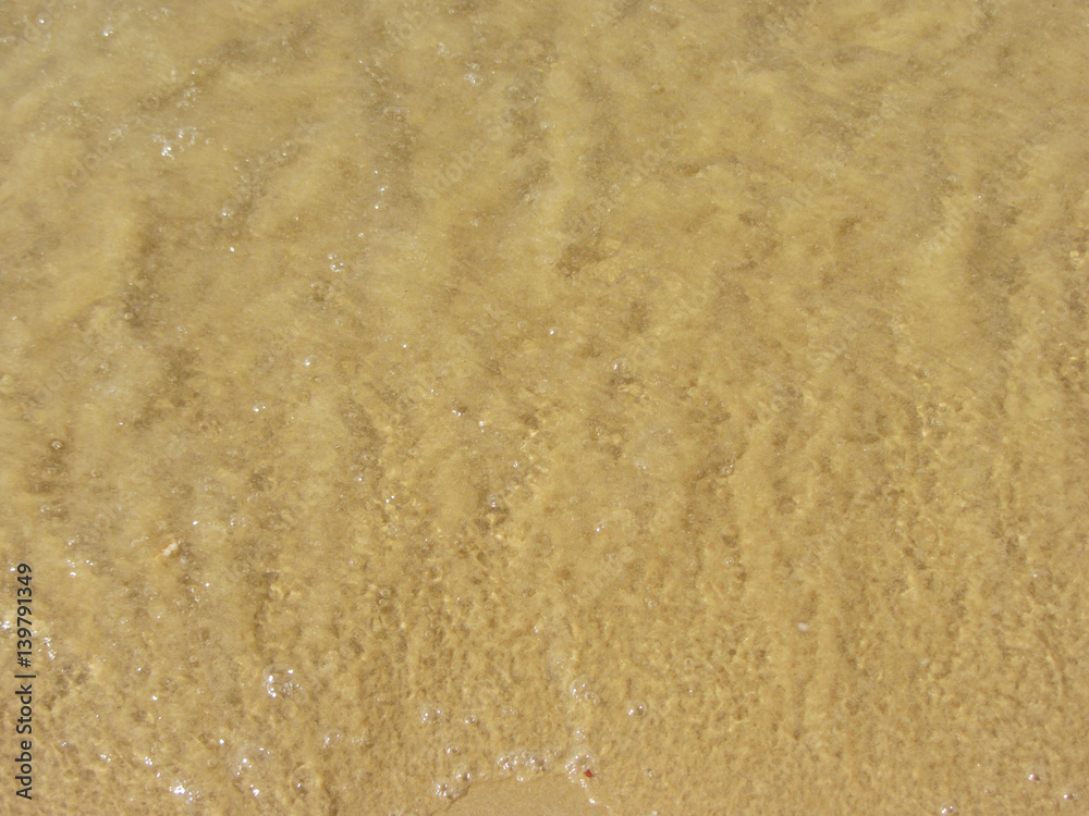 Sand under water Sand under water