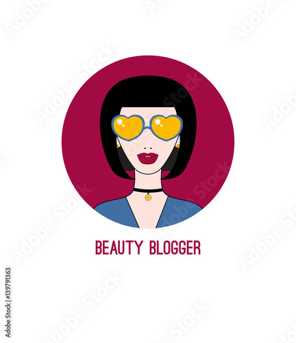 Icon beauty blogger