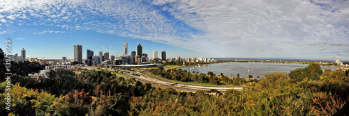 Perth city view from kings park