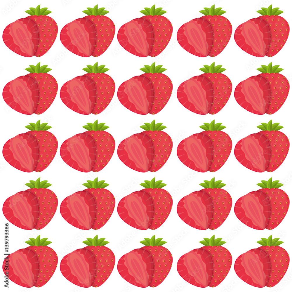 strawberry seamless pattern design vector illustration eps 10 strawberry seamless pattern design vector illustration eps 10