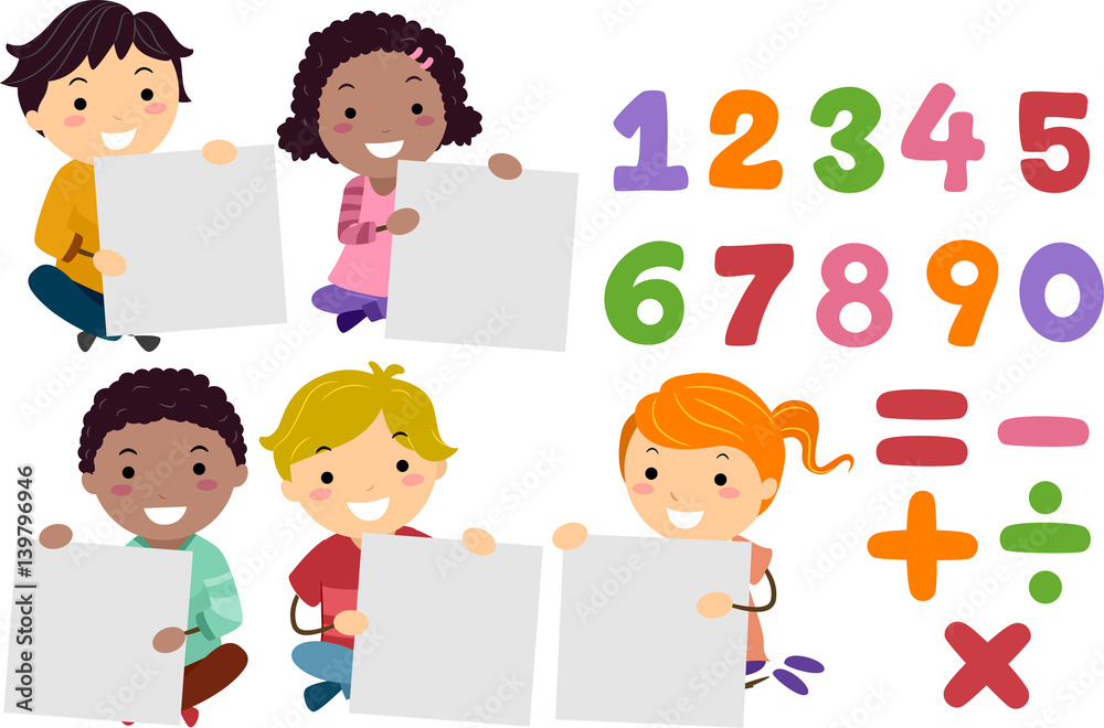 Stickman Kids Math Solve Boards Stickman Kids Math Solve Boards