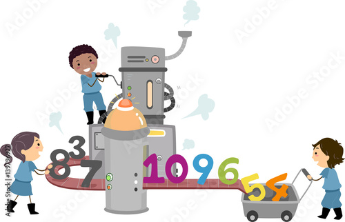 Stickman Kids Number Factory