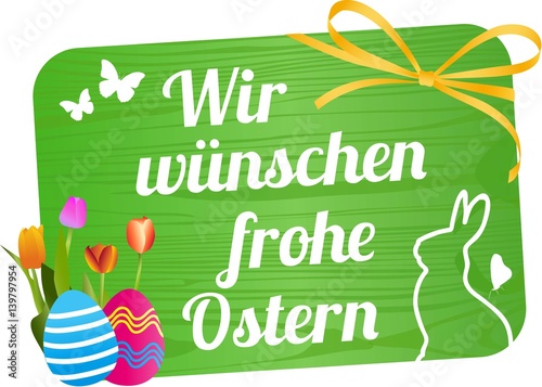 Wir wünschen frohe Ostern