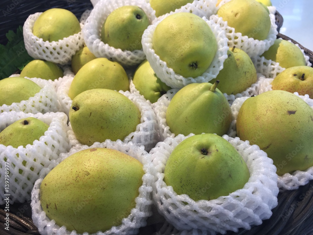 Chinese pear at the market,pear fruit,fresh Chinese pears Chinese pear at the market,pear fruit,fresh Chinese pears