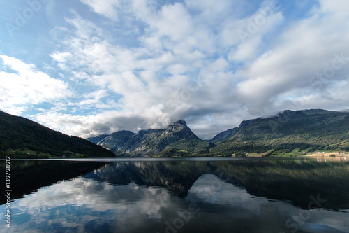 Lake near Vang in Norway