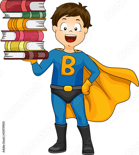 Kid Boy Super Hero Books