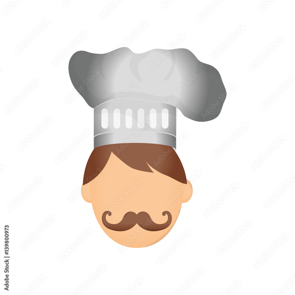 Chef cartoon character icon vector illustration graphic design Chef cartoon character icon vector illustration graphic design