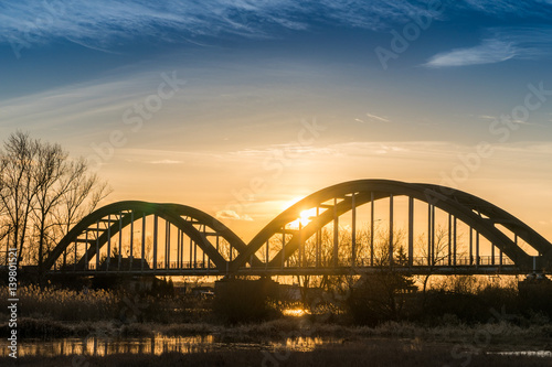 Bridge over a river