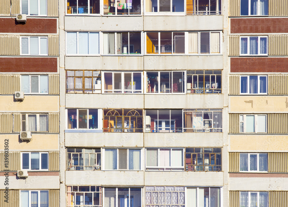 Panel multi-storey house